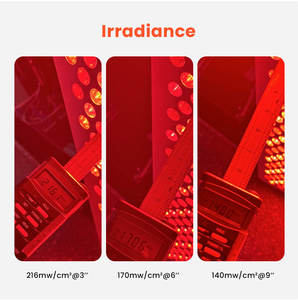 제조업체 핫 셀러 터치 스크린 데스크탑 패널 RL60S 레드&NIR 5 스펙트럼 하프 바디 스킨 케어 레드 LED 라이트 테라피 패널 - Product Image 4