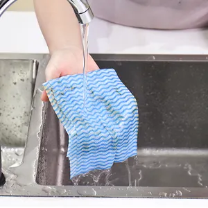 Toalhetes resistentes super absorventes de produtos de limpeza multi tecido Spunlace pano de limpeza de cozinha
