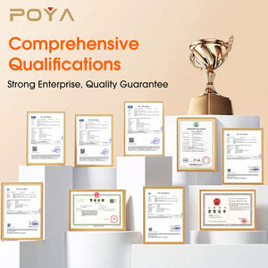 Collana POYA in Stile Punk in Acciaio Inossidabile Placcato Argento e Nero con Lupo e <span class=keywords><strong>Luna</strong></span> per Uomo, Ideale per Compleanno, Anniversario, Fidanzamento e Uso Quotidiano - Product Image 5