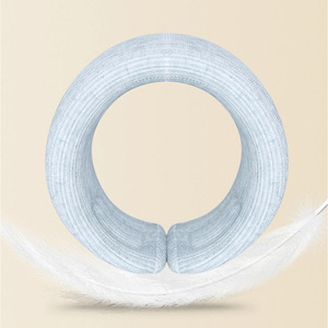 U-Shaped <b>Neck</b> <b>Pillow</b> EVA Lightweight Breathable Support For Adults And Elderly Unisex Travel Sleep Cushion - Product Image 1