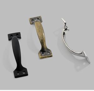 Hardware 3 Inch 4 Inch 5 Inch 6 Inch Antieke Boog-Vormige Ouderwetse Deurspuitbus Houten Deurlade Deurklink - Product Image 6