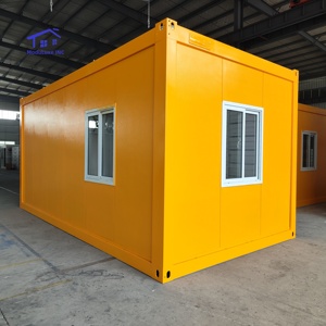 Maison conteneur préfabriquée modulaire portable de 40 pieds et 20 pieds, bureau, dortoir, école, hébergement, chantier de construction - Product Image 3