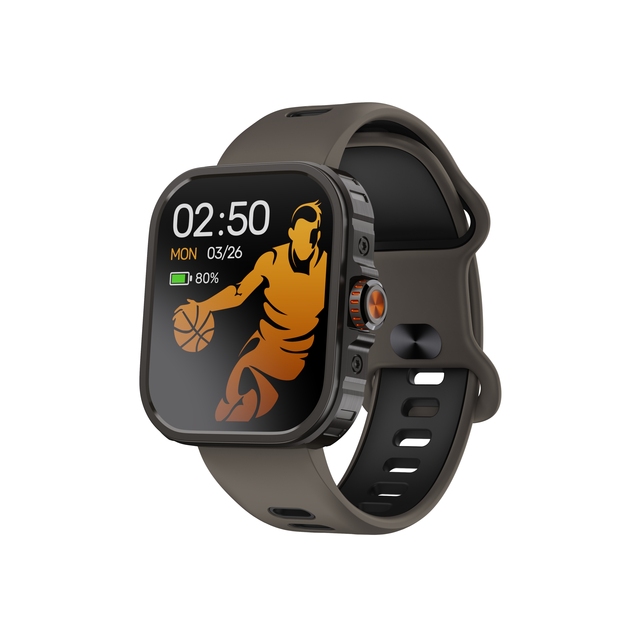 MG05 1.85 Inch Smartwatch GPS Tracker Watch 3ATM Water Resistant Smart Watches With AMOLED Display Outdoor Sports Smartwatch