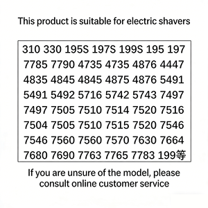 Lamina e testina di ricambio 30B 30S compatibili con i rasoi elettrici serie S3, adatte per 5714 7493 195S 197S 199S 310 33 - Product Image 3