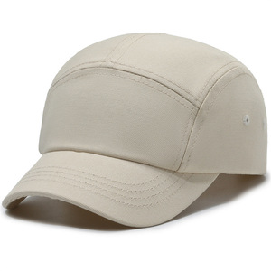 Baseball Cap Solid Color Short Brim Women's Stylish Face Slimming Hip Hop Cap Polyester Twill <b>Shade</b> Protection - Product Image 5