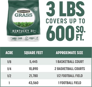 <span class=keywords><strong>Erba</strong></span> Sintetica Garden 31 Tall Fescue, Rivestimento in Plastica Moderno da 3 lb per Uso a Pavimento - Product Image 2