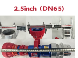 QLD6.0/8 III Lance à incendie réglable de 2 pouces avec poignée pistolet Équipement de lutte contre l'incendie à jet d'eau - Product Image 6