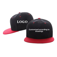 Gorra de Béisbol Personalizable para Hombre, Estilo Hip-Hop Urbano, Visera Plana, Ajustable, Bordado 3D, Cierre a Presión, Fabricante, Venta al Por Mayor