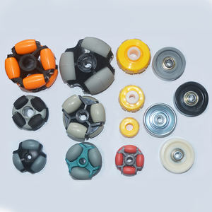 Fleksibel, plastik, baja, roda seluncur galvanis untuk konveyor roda seluncur - Product Image 6