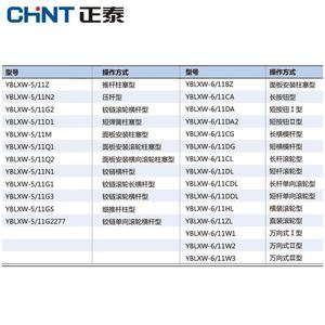 Microinterruptor Chint Serie YBLXW-6, Interruptor de Límite Industrial de Plástico SPST - Product Image 1