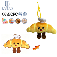 Pabrik Desain OEM/ODM Uyeah CPC, Boneka Plush Kue Susu Lucu, Boneka Kue Kartun Isi Kapas Lembut Custom untuk Hadiah Merek