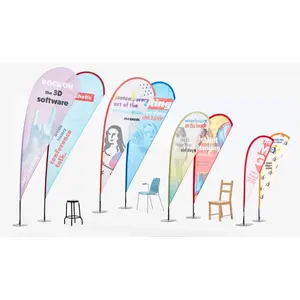 Affichage de drapeaux promotionnels pour merchandising - Product Image 1