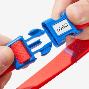 Collier réglable en PVC pour chiens Teddy de taille moyenne, couleur unie, toutes saisons - Product Image 2