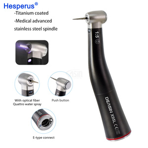 Pièce à main dentaire à basse vitesse à anneau rouge, contre-angle multiplicateur 1:5 X95L pour moteur universel de type E - Product Image 6