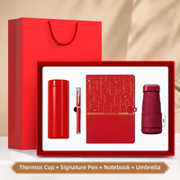 Coffret Cadeau d'Accueil d'Entreprise : Carnet Étoilé, Stylo, Gobelet Isotherme, Parapluie – Idéal pour Souvenir d'Entreprise ou Cadeaux Clients et Employés
