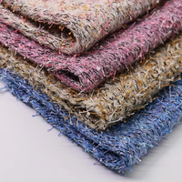 Wholesale 6.8Nm Flower Fairy Knitted Yarns 70%Polyester 22%Acrylic 5%Wool 2%Frame 1%Scallion Blended Color Yarns