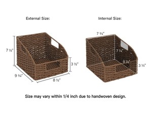 Круглая корзина из ротанга ручной работы для хранения хлеба, плетеная корзина из морской травы для фруктов, тонкая корзина-органайзер, большая корзина в форме сердца - Product Image 2