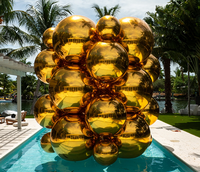Orbes miroir gonflables géantes TianYi Tech pour décoration de fête, ballons disco, décorations de Noël extérieures, fournitures pour événements et fêtes