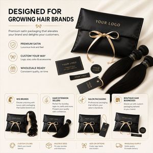 Bolsa de Satén Personalizada de Primera Calidad con Cierre de Cinta, Reutilizable y Duradera, para Empaque de Regalos de Alta Gama para Boutiques de Ropa - Product Image 2