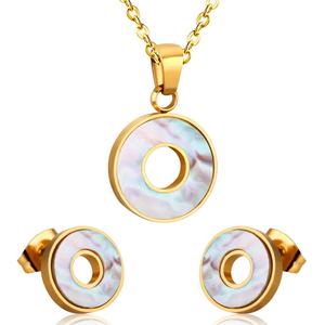 Best Selling Popular Stylish Women Ladies Girls Gold Plated Jewelry Set - Product Image 1