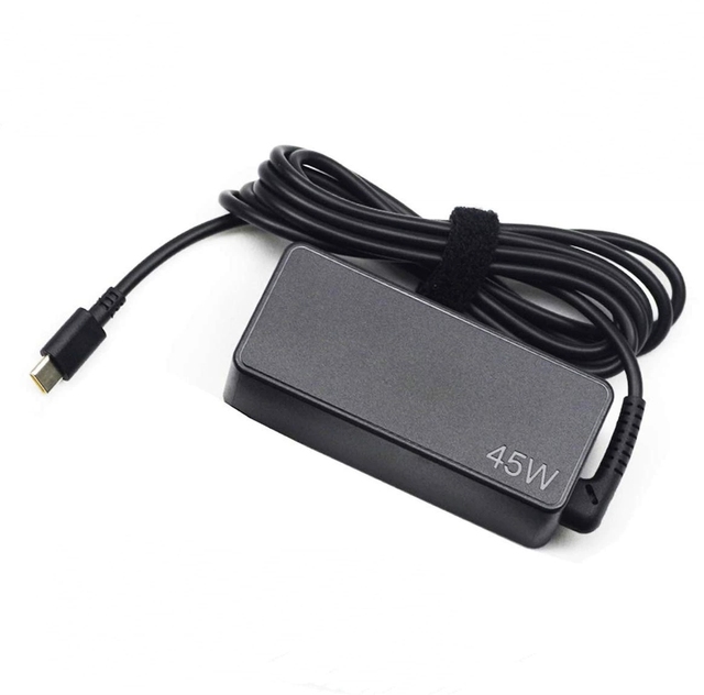 45W USB Type C Laptop Charger Adapter Power Supply Adapter Black for Lenovo Thinkpad Notebook Laptop