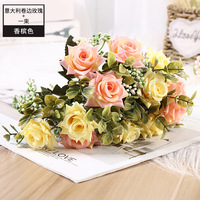 Roses Artificielles en Soie pour Décoration de Mariage, Fleurs en Vrac