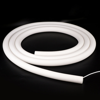 Tube lumineux LED néon flexible RVB coloré décoratif pour intérieur et extérieur, diffuseur en silicone à 360 degrés, IP65