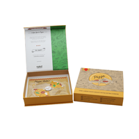 Boîte cadeau en papier de luxe, boîte d'emballage avec inserts en éponge pour huiles essentielles/parfums, matériaux recyclés, fermeture magnétique