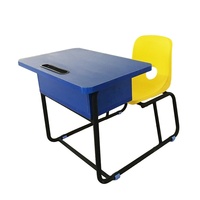 Ensemble de chaises de bureau modernes et simples, une pièce, une table de formation intelligente pour l'école et l'établissement