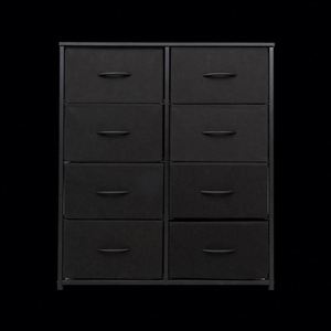 Commode autoportante moderne en tissu pour salon, durable, avec panneaux en MDF et acier inoxydable, en pin, disponible en plusieurs couleurs - Fournisseur en gros - Product Image 1