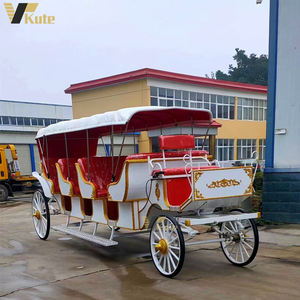 Nouvelle calèche citrouille de luxe de haute qualité, ajourée, grande calèche citrouille pour le tourisme - Product Image 4
