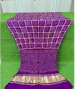 ชุดส่าหรีผ้าไหมกัจจีอินเดียแท้แบบคลาสสิก คอลเลคชั่นเจ้าสาว ชุดส่าหรีผ้าไหมกัจจีแท้ ราคาไม่แพง - Product Image 5