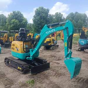 รถขุดตีนตะขาบ Kubota U20 2T รุ่นมินิแบบเปิดห้องโดยสาร มือสอง พร้อมเครื่องยนต์ ISUZU ใหม่เอี่ยม พร้อมขาย - Product Image 6