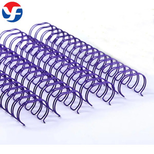 Cuốn Sách Cuộn Xoắn Ốc Kim Loại Hai Vòng Ràng Buộc Vòng Chữ O Dây Cắt Sẵn - Product Image 5