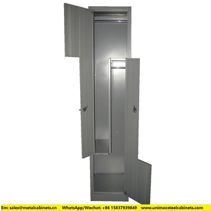 Style industriel <span class=keywords><strong>vestiaire</strong></span> étroit Fitness métal Z porte salle de sport casier <span class=keywords><strong>2</strong></span> personnes armoire de rangement armoire placard - Product Image 6