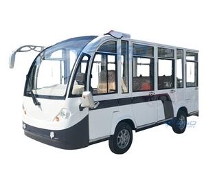 Autobús Turístico Clásico y Confortable, Modelo Eléctrico Mini, con Micrófono, Doble Vista, de Lujo, a Precio Económico, con Puerta, en Venta - Product Image 1