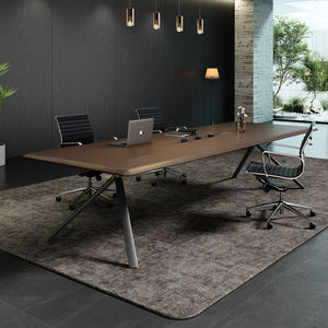 Mesa de Conferencia Extensible de Madera de Diseño Moderno y Lujoso, Duradera, Nuevo Modelo de Muebles de Oficina Comerciales - Product Image 3