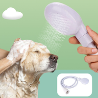 Pulvérisateur de douche pour animaux domestiques, outils de lavage et de toilettage pour chiens, pomme de douche Portable, robinet de baignoire
