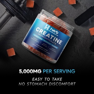 Gummies de renforcement musculaire en marque privée, nutrition sportive, énergie post-entraînement, supplément de créatine monohydratée, 60 unités pour adultes - Product Image 6