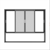 Suministro Directo de Fábrica de Ventanas Corredizas de PVC con Aleación de Aluminio Proyectos de Decoración del Hogar y Ventanas Corredizas Personalizables.