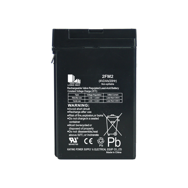 High Quality 4V2AH Lead Acid Battery for Lighting UPS Alarm System Touch Medical 4V Batteries