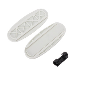 Soporte rectangular desmontable para regleta de enchufes, para montaje en pared, para gestión de cables en paredes detrás de puertas - Product Image 5