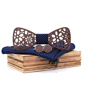 Ingrosso papillon in <span class=keywords><strong>legno</strong></span> per uomini gentili vestito di moda di alta qualità fatto a mano disegno cavo modello Vintage uomo ragazzo <span class=keywords><strong>legno</strong></span> - Product Image 6