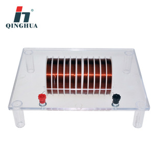 Dispositif de démonstration du champ magnétique actuel Qinghua 24006 – Distribution du champ magnétique par solénoïde à anneau carré pour la physique - Product Image 2