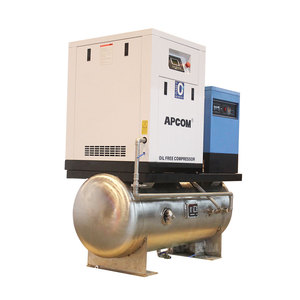 Compresor de Aire Scroll Sin Aceite con Suministro Continuo Estable y Tanque de Acero Inoxidable, Pequeña Fluctuación de Presión, en Venta - Product Image 6