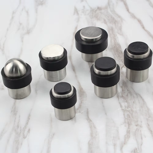 <span class=keywords><strong>Butée</strong></span> de <span class=keywords><strong>porte</strong></span> en verre Support de <span class=keywords><strong>porte</strong></span> cylindrique monté au sol Pare-chocs en caoutchouc <span class=keywords><strong>Butée</strong></span> de <span class=keywords><strong>porte</strong></span> en acier inoxydable - Product Image 1