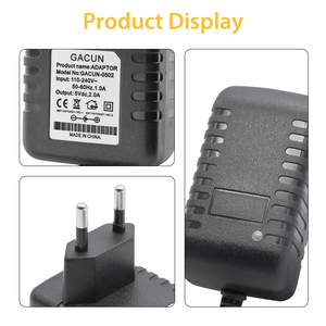 Fuente de Alimentación DC5.2V 2A, Cargador de Pared 5V 1A 2A 3A para Receptor de TV, Decodificador, Receptor Satelital DVB Rusia, Adaptador de Corriente AC DC LED - Product Image 3