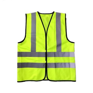 Personnalisé course à pied cyclisme Sport vêtements de sécurité en plein air pas cher haute visibilité <span class=keywords><strong>jaune</strong></span> <span class=keywords><strong>gilet</strong></span> de sécurité réfléchissant - Product Image 4