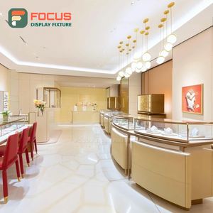 Sistema de Exhibición de Joyería Minimalista, Vitrina para Espacio de Boutique con Superficie Pulida - Product Image 6