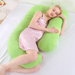 Almohada de embarazo para dormir de lado, <span class=keywords><strong>maternidad</strong></span>, soporte del vientre, doble cuña, para madres embarazadas - Product Image 5